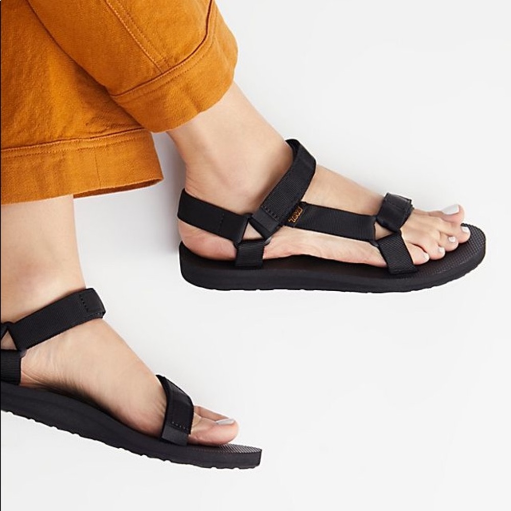 Black Original Teva Sandals